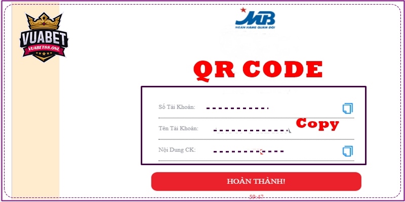 Nạp Tiền Vuabet88 Trực Tuyến Dễ Dàng, Nhanh Chóng, An Toàn 5 Hướng dẫn chuyển khoản tự động đến đúng STK đại diện nhà cái