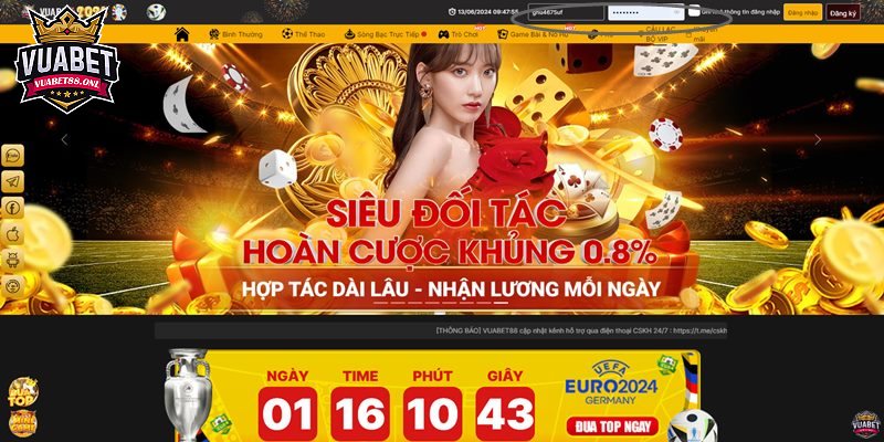 Rút Tiền Vuabet88, Nhận Thưởng Xanh Chín Với Quy Trình Chuẩn 3 Tiến hành đăng nhập