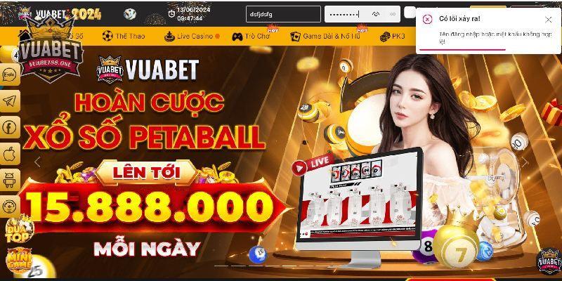 Đăng Nhập Vuabet88 - Tổng Hợp Mọi Thông Tin Cần Biết 3 Lỗi đăng nhập Vuabet88 vì sai thông tin